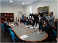 Signing ceremony