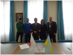 Group picture with representatives of the projects